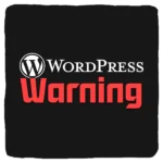 워드프레스 Warning: Attempt to read property 오류 해결 방법