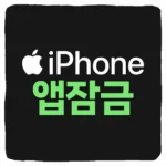 아이폰 앱 잠금 및 개별 어플 잠금 설정 방법