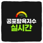 미국주식 공포탐욕지수 실시간 나스닥 Fear & Greed 보는 방법