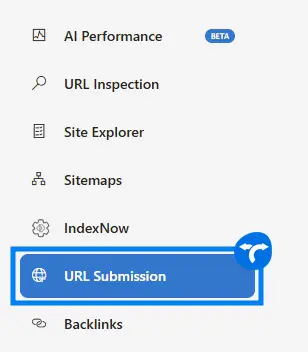 빙 URL 대량 제출 방법 1