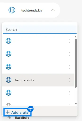 빙 검색 등록 방법 4