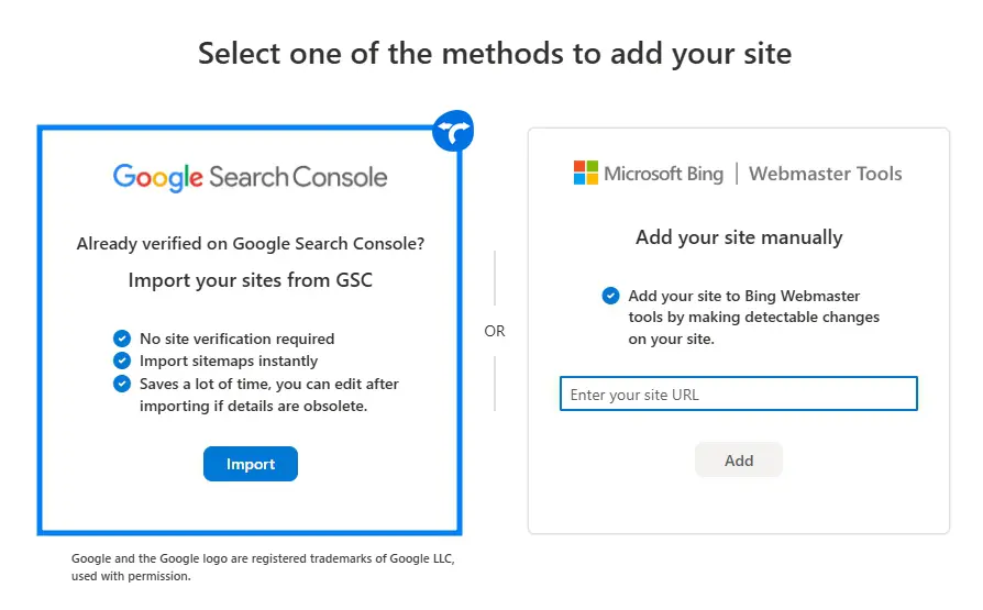 빙 검색 등록 방법 5